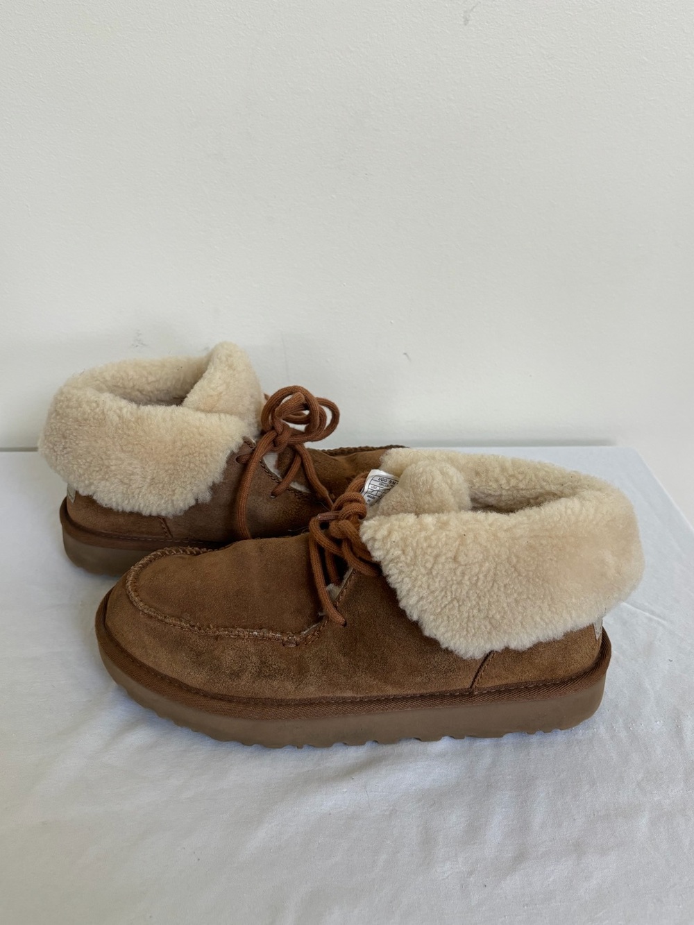 UGG Diara Slipper Chestnut Boots Sz 7 Womens Eu 38